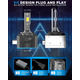 Світлодіодні лампи D1S 36000LM 110Вт, LED для авто фар, Plug&Play, заміна HID/ксенон, 2 шт