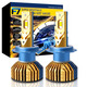 Світлодіодні лампи для фар XENPLUS 2PCS F7 H4 H7 H11 9005 9006 120W 24000LM 6500K Протитуманні фари.