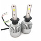 Автомобільні лампи Н1 Світлодіодні LED Headlight H1 6500K / 8000Lm з охолодженням комплект 2 шт