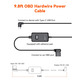 Кабель живлення USB-C для відеореєстраторів VANTRUE N4 Pro, N5, N5S, N4 PRO S, N4S, S1 PRO MAX, E1 Lite, E1P, E2, E360