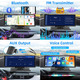 УЦІНКА Портативна мультимедійна система Podofo 10.26" IPS — Бездротовий Apple CarPlay та Android Auto, Bluetooth, FM, AUX, 7-32V