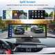 УЦІНКА Портативна мультимедійна система Podofo 10.26" IPS — Бездротовий Apple CarPlay та Android Auto, Bluetooth, FM, AUX, 7-32V