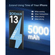 Посилений акумулятор Bokman для iPhone 13 (5000 mAh) — Батарея високої ємності 0 циклів + Набір інструментів для заміни