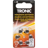 СТОК Батарейки для слухових апаратів Tronic PR41
