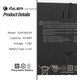 Акумулятор K KYUER G3HTA052H DYNT02 для Microsoft Surface Laptop 3 13.5" (1867 1868) 7.58V 45.8Wh 6041mAh з інструментами