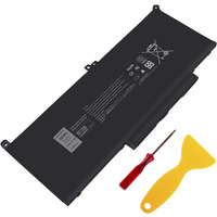 Акумулятор для ноутбука Dell 60 Вт·год F3YGT P29S002 14 7480 7490 P73G002 E7480 E7280 E7290 DM3WC DM6WC 2X39G