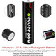 Акумуляторна батарея Delyeepow AA 1,5 В, 3400 мВт·год з USB-кабелем