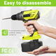 Акумулятор літій-іонний ARyee 18V 5000mAh сумісний з Ryobi ONE+ P102 P108 BPL-1815 батарея для електроінструменту