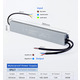 DUSKTEC Тонкий світлодіодний трансформатор 12V 300W, IP67 LED драйвер 25A Блок живлення, AC 240V до 12V DC Водонепроникний адаптер