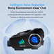 Мотогарнітура з камерою 1080P HD Q28-2X Bluetooth інтерком до 1000м для шолома водонепроникна IPX6 + карта 32 ГБ