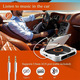 Портативний CD-плеєр Bluetooth-колонка Lyutiore KC918 акумуляторний з FM-радіо та пультом ДУ настінний дисплей