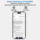 AI Диктофон E EAZEYAI 64GB — Транскрипція 112 мов, Розумне резюме (ChatGPT), Синхронний переклад, Шумозаглушення, USB-C