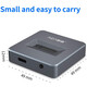 Док-станція M.2 Clone, корпус USB 3.1 Gen 2, без кабелів, для NVMe, USB - M2 Key M 22110/2280/2260/2242/2230 SSD