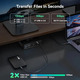 Док-станція USB-C 19 в 1 для 3 моніторів 4K 60Hz MacBook Windows HDMI DisplayPort PD 100W Grey