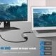 СТОК Концентратор USB C, багатопортовий адаптер USB C 6 в 1