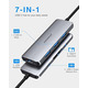 Док-станція Хаб Abiwazy 8 в 2 MacBook Pro и MacBook Air 2 HDMI 3 USB 3.0 PD+SD&Micro SD