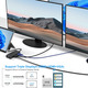 Док-станція Microsoft Surface Dock 12-в-1: 2xHDMI 4K, VGA, Ethernet, USB-C, SD/TF для Surface Pro 9/8/X/7/6/5/4/3, Laptop, Book