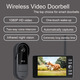 Відеодомофон бездротовий Winnes: 4.3" IPS екран, 1080P Full HD, кут 170°, нічне бачення, захист IP65, автономна робота