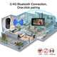 Відеодомофон бездротовий Winnes: 4.3" IPS екран, 1080P Full HD, кут 170°, нічне бачення, захист IP65, автономна робота
