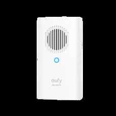 Додатковий Wi-Fi дзвінок eufy Security Chime для відеодомофонів E340/C30/C31: 8 мелодій, регулювання гучності, Білий