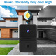 Бездротовий дверний відеодзвінок Wi-Fi Smart Doorbell BT Chou ti119themx