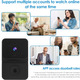 Бездротовий дверний відеодзвінок Wi-Fi Smart Doorbell BT Chou ti119themx