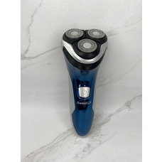 Б/В Чоловіча роторна водонепроникна електробритва SweetLF SWS7105 Blue 3D FLOATING HEAD (акумуляторного типу)