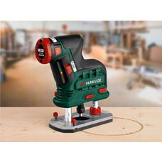 Станок фрезерний для дерева акумуляторний Parkside (Німеччина), Міні фрезерний верстат, Фрейзер професійний, LZI