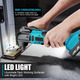 Осцилювальний інструмент 600 Вт 8500-22000 об./хв Cordless Oscillating Tool Інструмент для різання металу та дерева