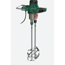 Вітринний Зразок Будівельний міксер Parkside PDRW 1800 B1, оригінальний мережевий міксер з двома насадками