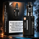 Вейп Мод Бокс електронний модуль Kupbox Vape 80W, дисплей, з Оригінальним комплектом NRG-S Tank