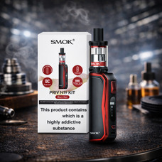 Вейп Мод Бокс SMOK Priv N19, стартовий набір для вейпінгу 30 Вт 1200 мАг, 2 мл контроль потоку повітря, швидка зарядка USB-C