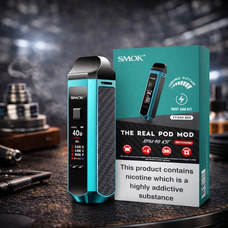 Вейп Комплект SMOK RPM 40 ємністю 1500 мАг, потужність 40 Вт, регульований потік повітря, багаторазовий картридж об'ємом 2 мл