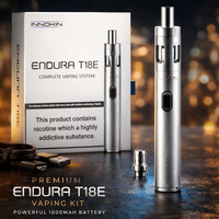 Вейп Мод Бокс Endura T18E, потужний акумулятор 1000 мАг, поповнення верхньої частини атомайзера 2 мл, стартовий комплект