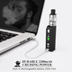 Б/В Вейп Мод Бокс електронний модуль MANVAP 80W з акумулятором 2200 мАг, USB-C зарядка, чорний