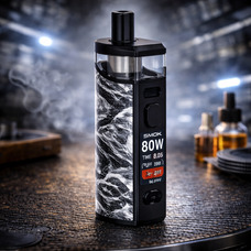 Вейп Мод Бокс SMOK RPM80 Pro Pod Mod Kit Чорно-білий смоляний комплект для вейпу