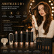 Мультистайлер 5-в-1 Golden Goods Sandstone: фен-щітка з іонізацією, ефект Coanda 110 000 об/хв, стайлер для об'єму та локонів
