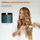 Мультистайлер 5-в-1 Golden Goods Sandstone: фен-щітка з іонізацією, ефект Coanda 110 000 об/хв, стайлер для об'єму та локонів