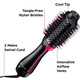 Фен-щітка Revlon Salon One-Step RVDR5222: стайлер 2 в 1 для об'єму, іонна та керамічна технологія, 820 Вт, чорний