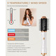 Мультистайлер 6 в 1 UKLISS Air Styler: Фен-щітка з ефектом Coanda, іонізація, кераміка, стайлер для локонів та об'єму, Білий
