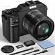 Цифрова камера 5K Ultra HD LONGYI X9 64MP: Wi-Fi, 18x Zoom, Автофокус, карта 64GB — Компактний фотоапарат для влогів та селфі