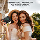 Цифрова камера 5K Ultra HD LONGYI X9 64MP: Wi-Fi, 18x Zoom, Автофокус, карта 64GB — Компактний фотоапарат для влогів та селфі
