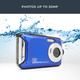 Цифрова підводна камера Easypix Aquapix W3027-M Wave Marine Blue водонепроникний компактний фотоапарат (синій)
