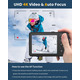Компактна цифрова камера 4K 64MP ДЖАМАЛЬ: Автофокус, 16x Zoom, карта 32GB — UHD Фотоапарат для влогів та подорожей (Чорний)