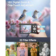 Цифровий фотоапарат 4K Brand 48MP з автофокусом, карта 32 ГБ, 16-кратний цифровий зум, компактний, 2 акумулятори, для початківців
