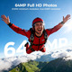 Цифрова камера 4k на 64 ГБ Фотоапарат для фото-відеоблогів: компактні камери 64 Мп з відкидним екраном та анти-струсом - подарунок