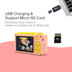 Уцінка Дитяча міні-відеокамера 8MP 1080P HD з безкоштовною картою MicroSD на 16 ГБ у комплекті та слотом для підтримки