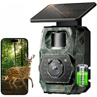 Камера-фотопастка Solar Trail Camera Wi-Fi 6, 48 МП, 1296P, нічне бачення, сонячна панель, акумулятор 5200 мАг, IP66