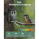 Камера-фотопастка для спостереження за тваринами Solar Trail Camera Wi Fi