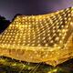 Світлодіодна гірлянда сітка 3м×2м 280LED із прозорим проводом теплий білий